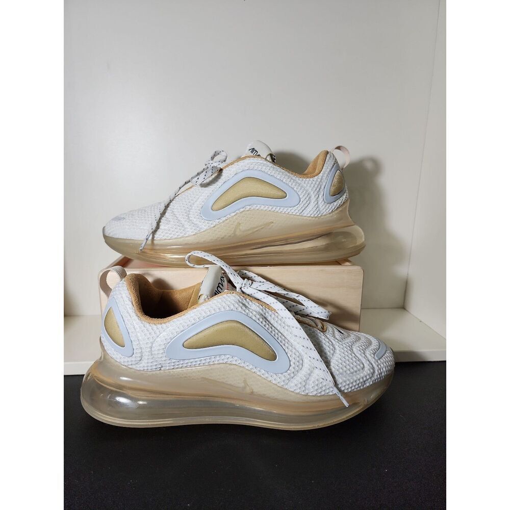 NIKE AIR MAX 720 WHITE, ANTHRACITE & VANILLA Men's 9.5